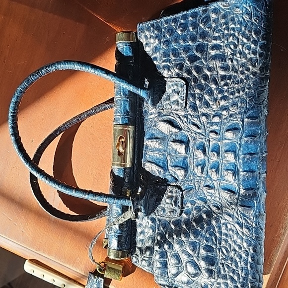 Handbags - Croc Embossed Handbag